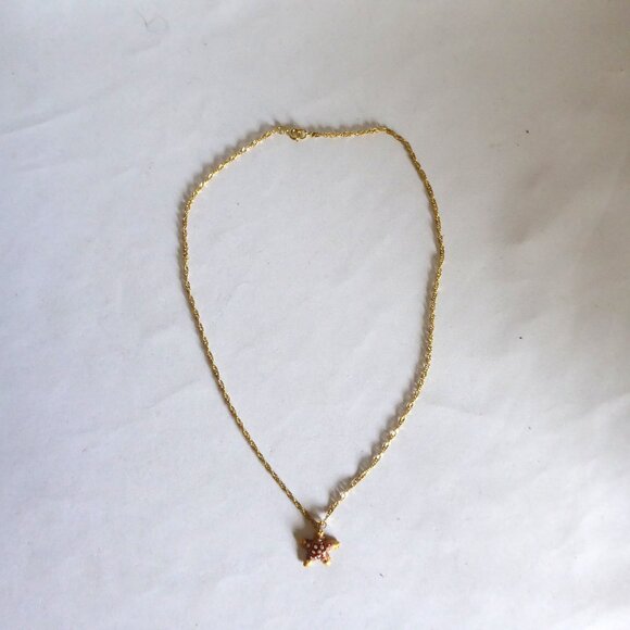 KINGSPOINT DESIGNS ENAMELED BEJEWELED STARFISH TRINKET BOX & NECKLACE (NEW BOX) - Picture 11 of 16